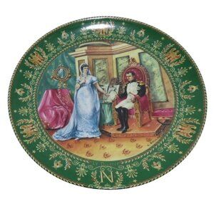Le Divorce Limited Edition JOSEPHINE and NAPOLEON Plate from 1985 Vintage
